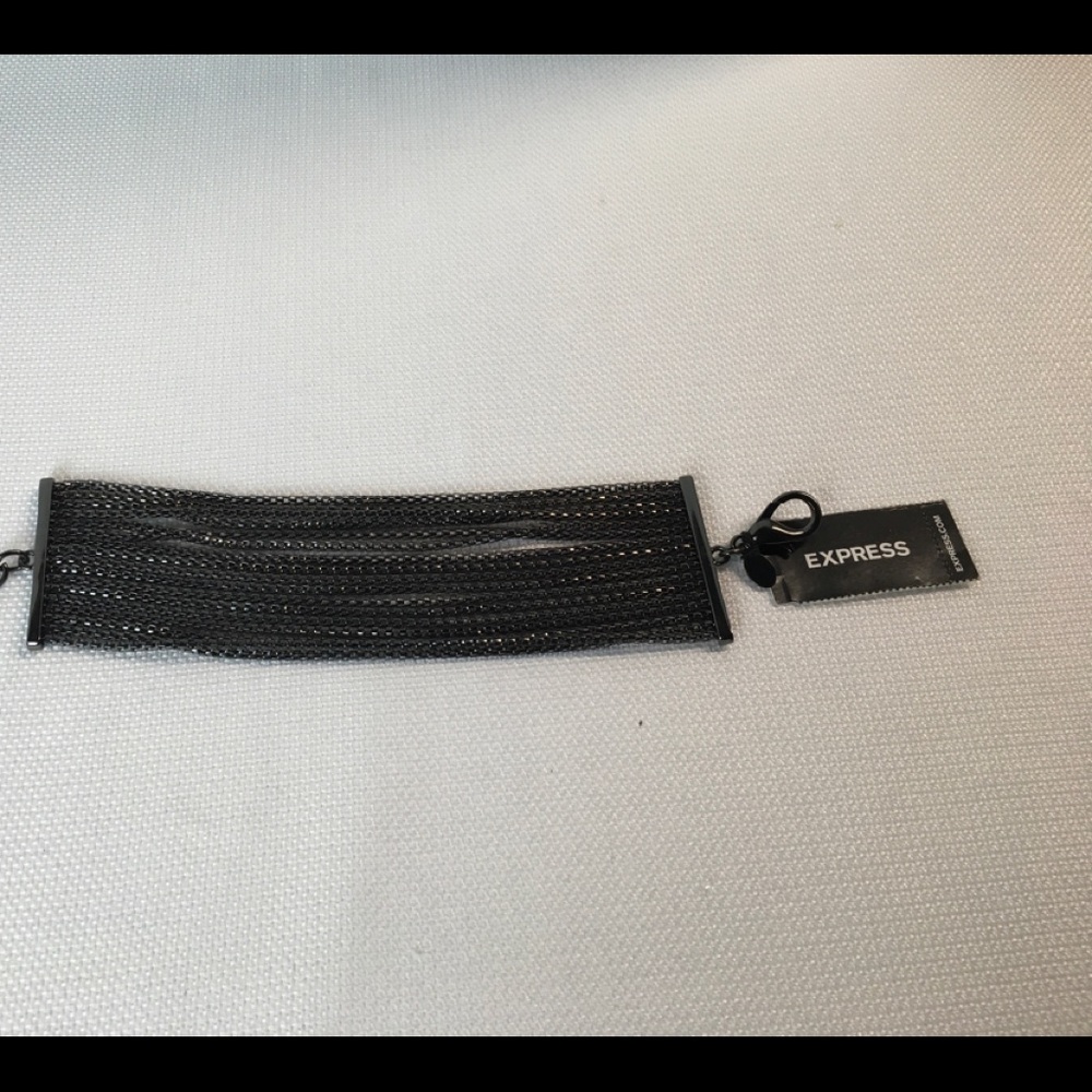 NWT bracelet pewter from express